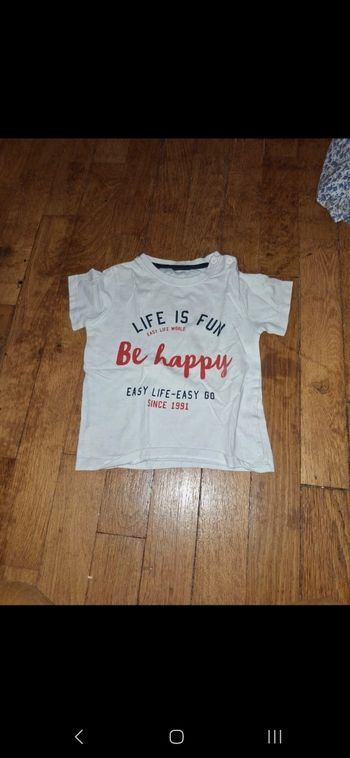 Tee-shirt 24 mois 2 ans Gemo