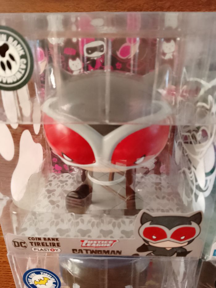 figurines grosses têtes style funko pop tirelire plastoy dc comics - photo numéro 6
