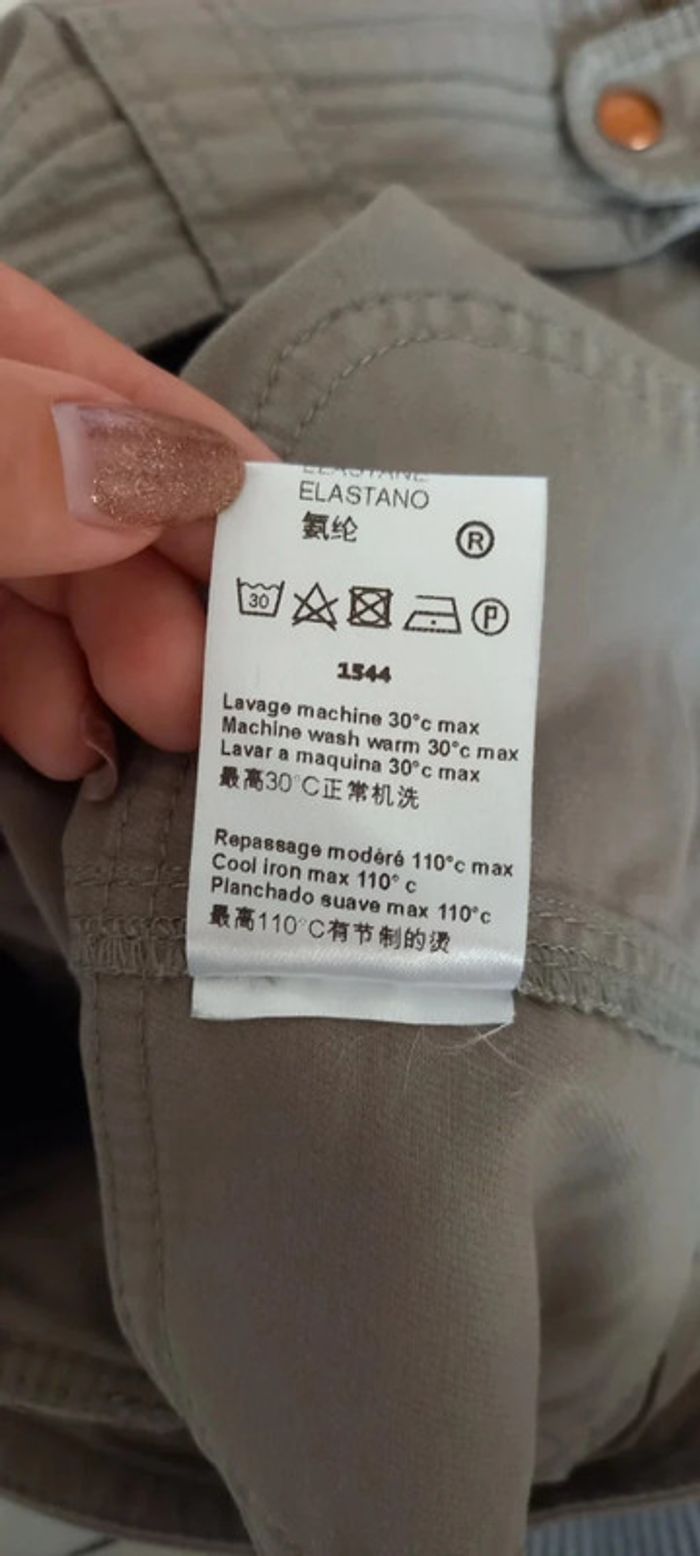 Jupe beige Tara Jarmon 42 - photo numéro 6