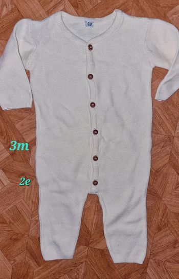Combinaison laine 3mois