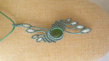 Collier Reverse en Macramé