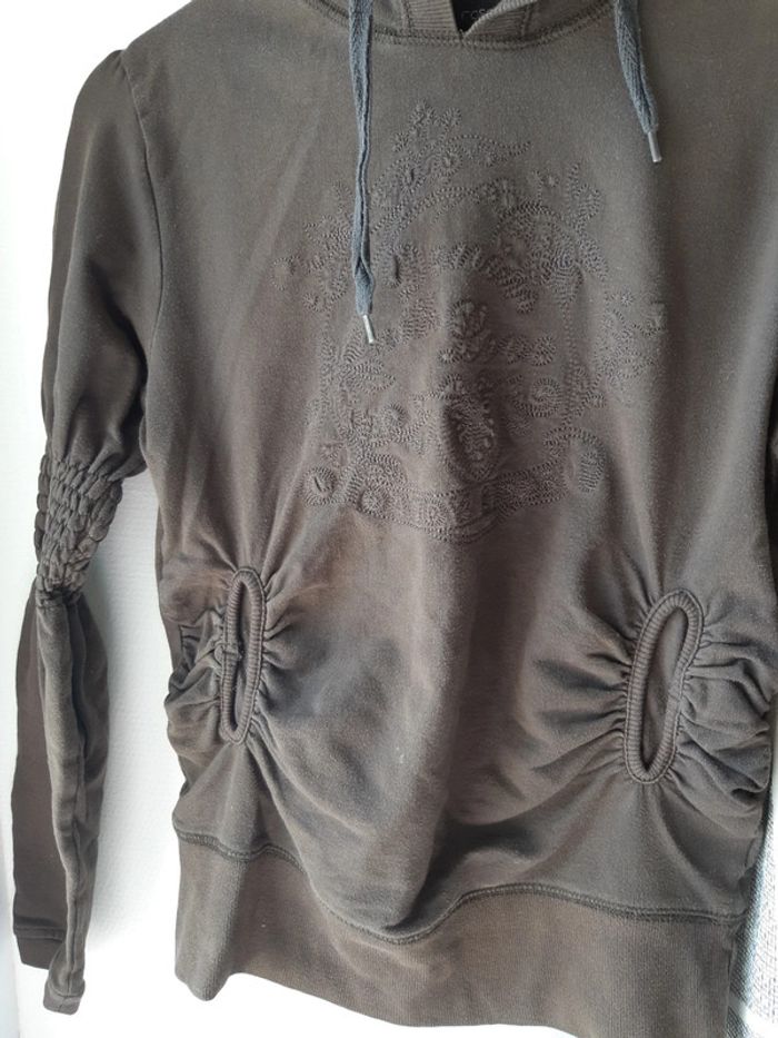 Haut manches longues à capuche Rosebud - photo numéro 4