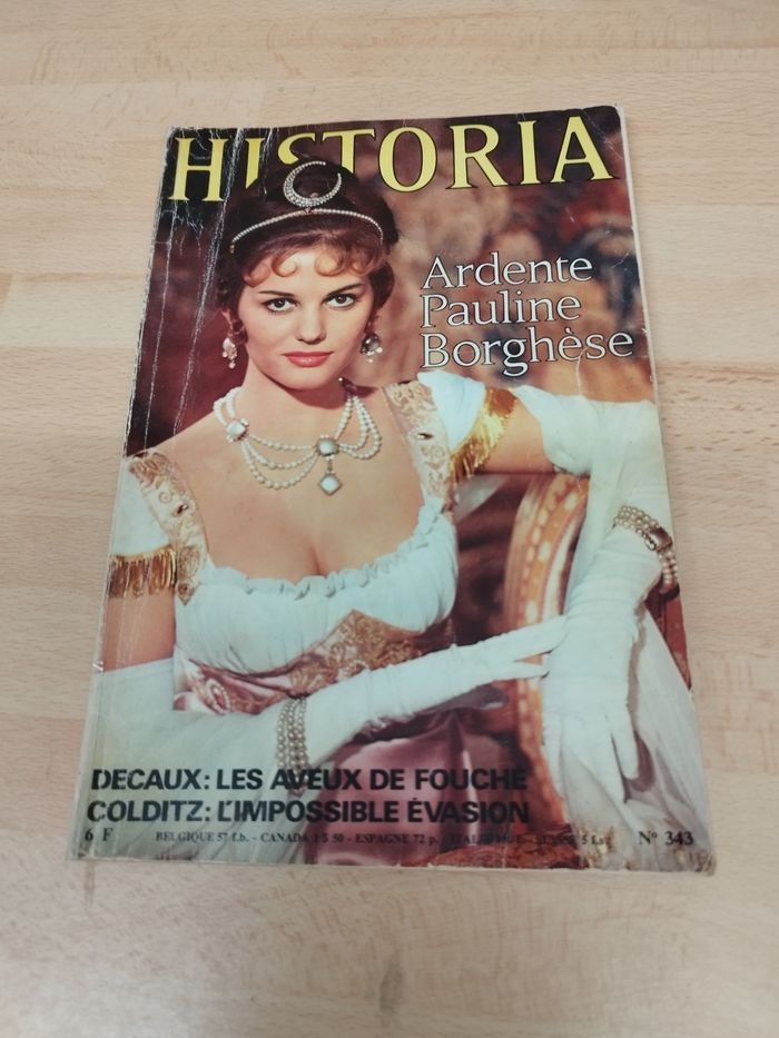 Historia n° 343 - Ardente Pauline Borghèse