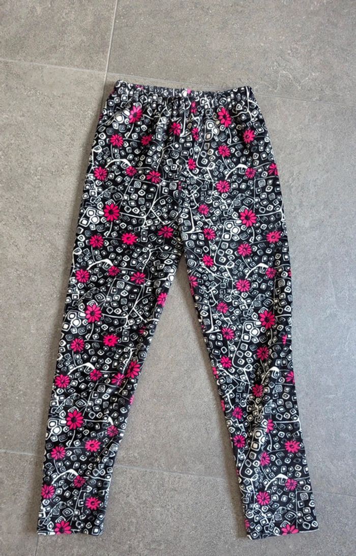 Pentalon pyjama d'hiver taille S femme - photo numéro 2