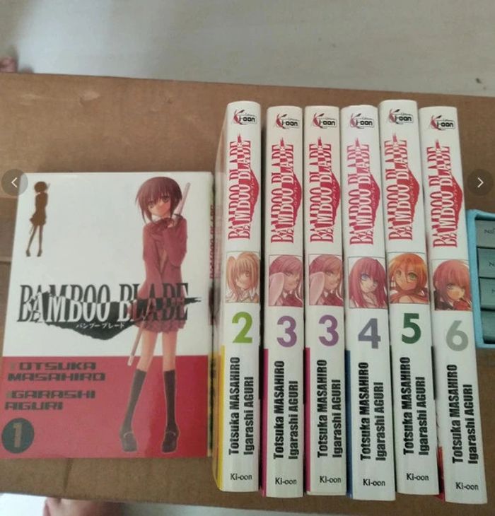 manga Bamboo blade tome 1 à 6