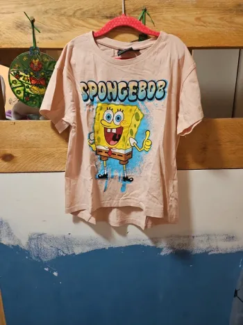 T shirt fille 10 ans Bob l'éponge