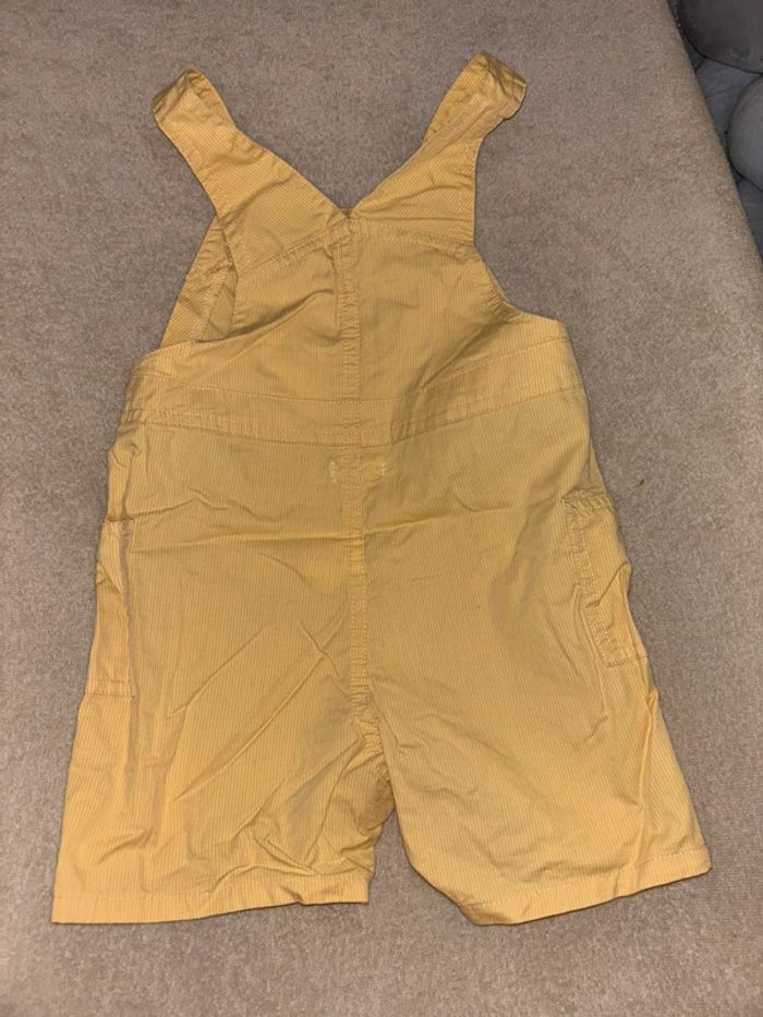 Lot de 2 Salopette courte / combi short leger 6 mois - photo numéro 4
