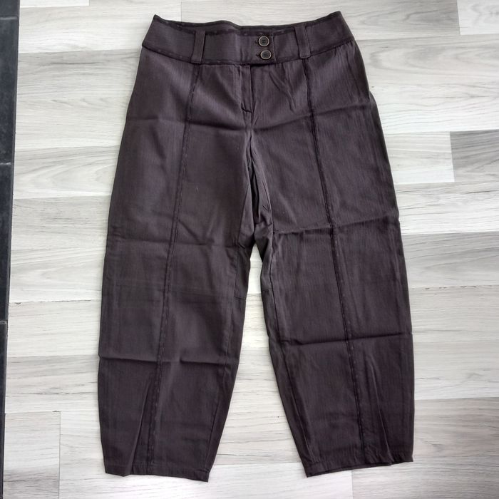 Pantacourt femme marron Mia Soana taille 38