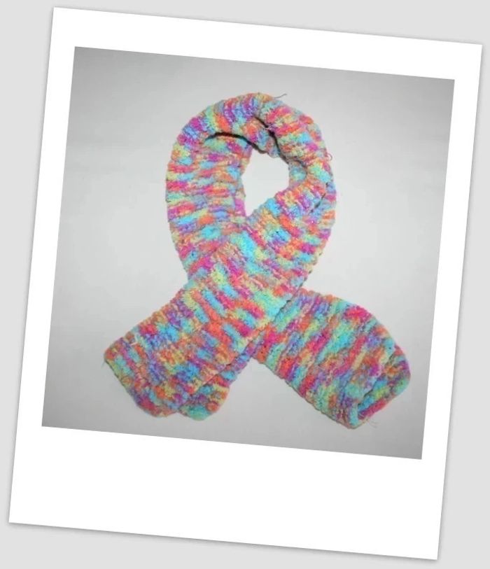 Echarpe multicolore 80cm