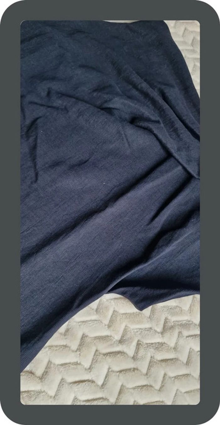 Robe T-shirt COS a col cheminée asymétrique et manches courtes taille S - photo numéro 2