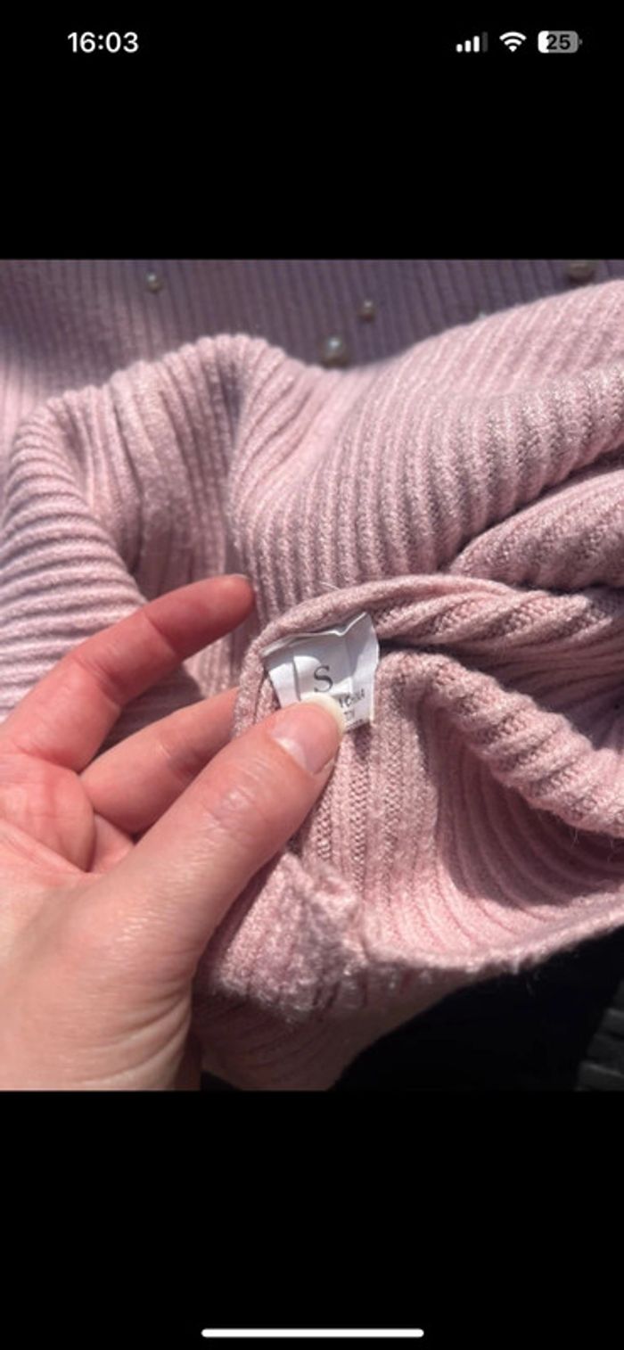 Pull Shein rose taille S  Moderne et confortable - photo numéro 4