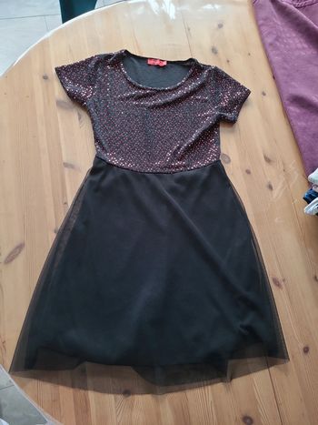 Robe paillettes 10 ans