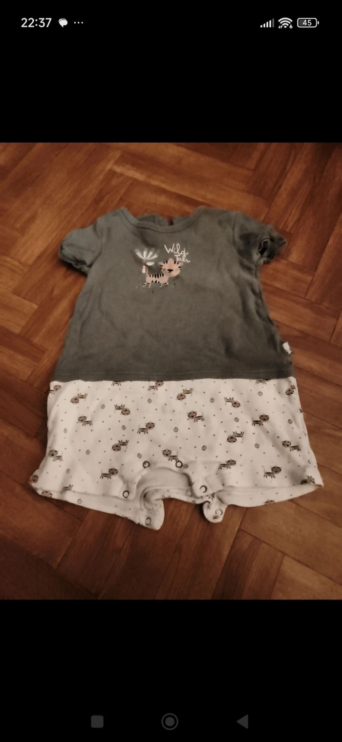 Combishort garçon 24 mois