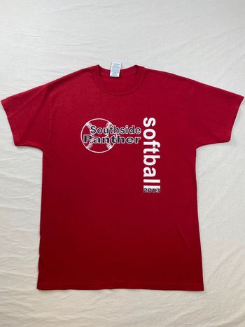 T-shirt imprimé sport USA, homme, été, rouge, M
