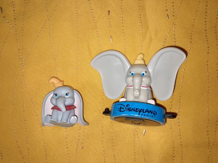 Lot de 2 figurines Dumbo Disney dont une Vintage