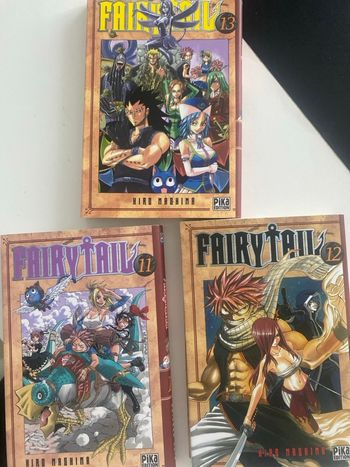 Fairy tail tomes 11, 12 et 13