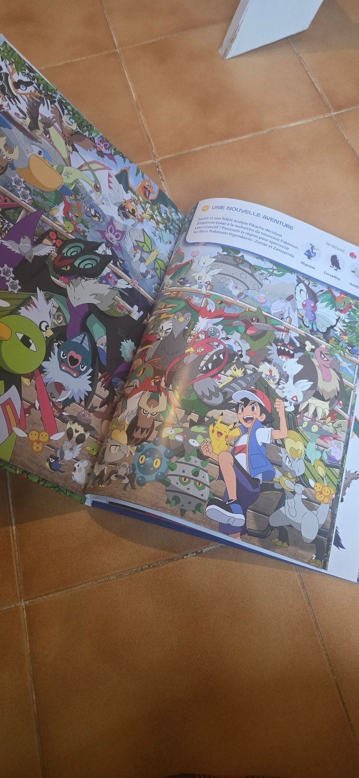 Livre pokemon + stickers neuf - photo numéro 3
