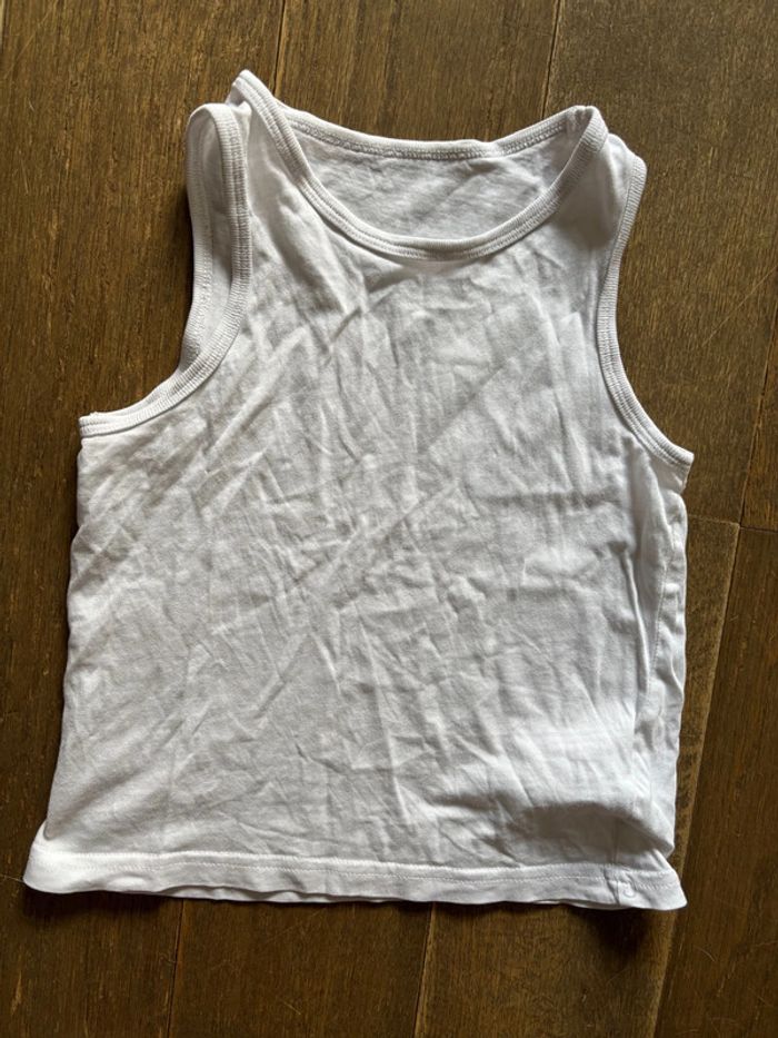 Lot de 3 maillots corps 4-5 ans Primark blanc - photo numéro 3