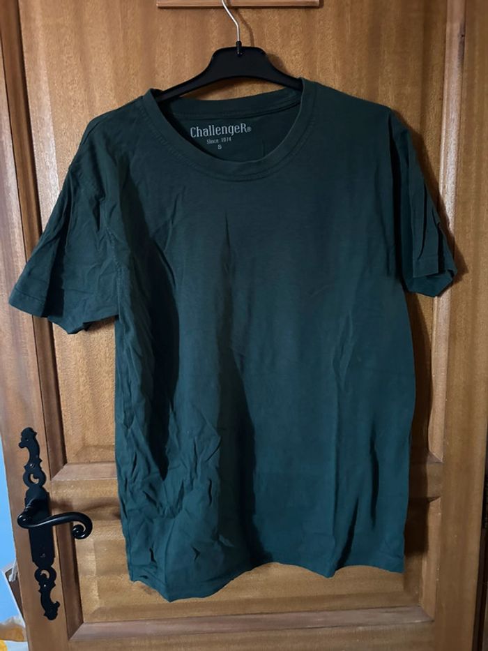 T-shirt vert foncé