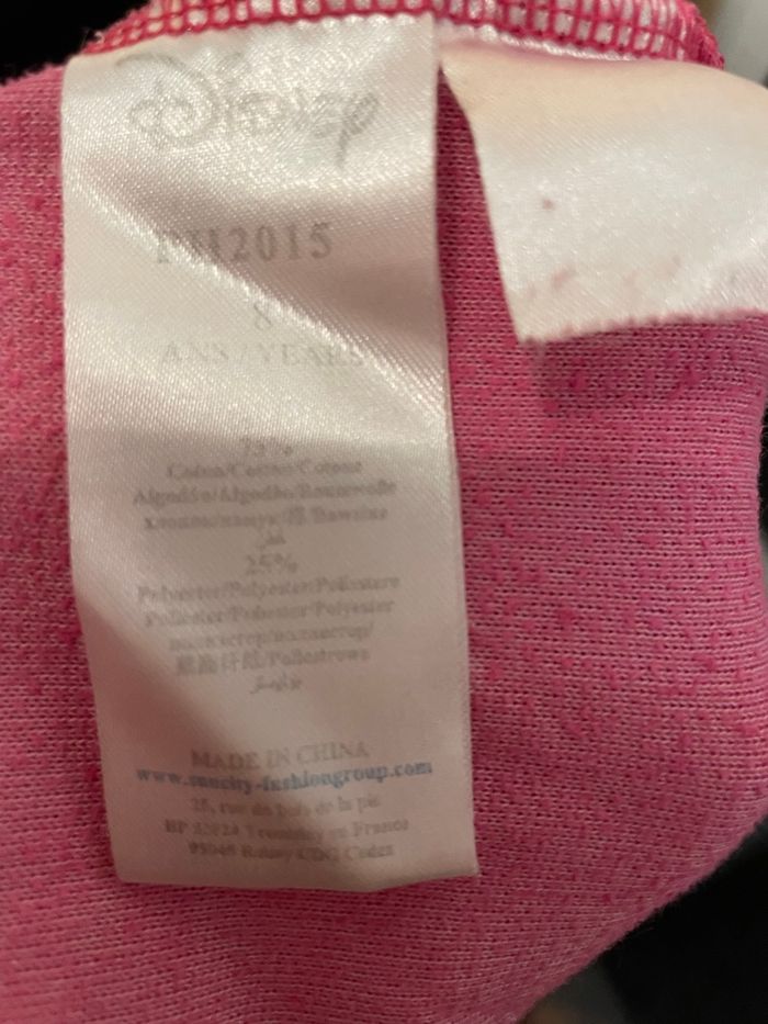 Pyjama velours fille Disney 8 ans - photo numéro 4