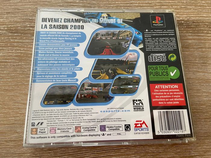 F1 2000 ps1 - photo numéro 3