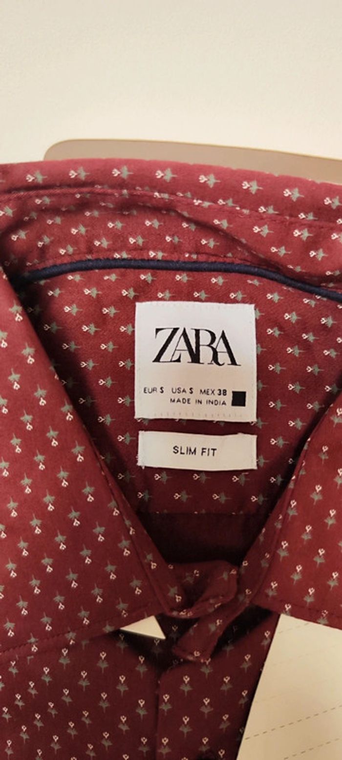 Chemise manches longues neuves Zara - photo numéro 3