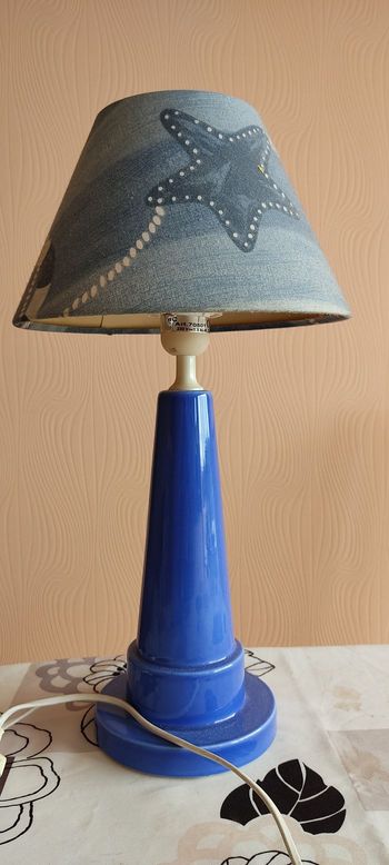 Grande lampe de chevet "phare"