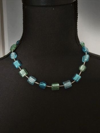 Collier ras de cou turquoise