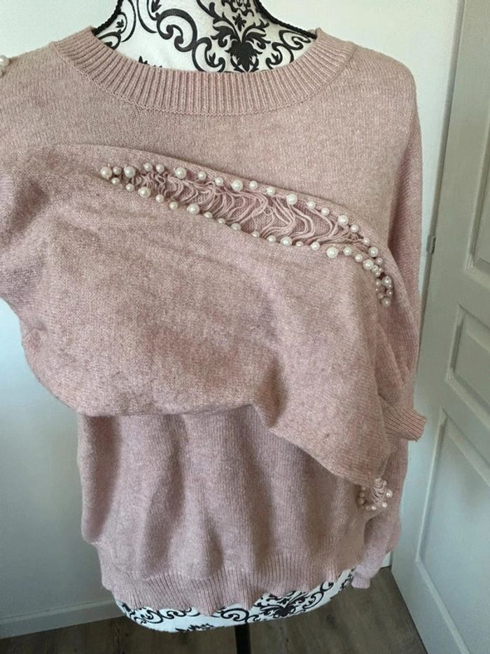 J&H Fashion Pull vieux rose – Taille 40/42 – Très bon état - photo numéro 12