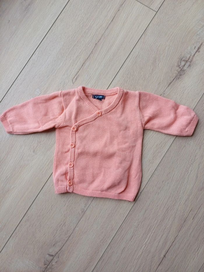 Gilet naissance kiabi