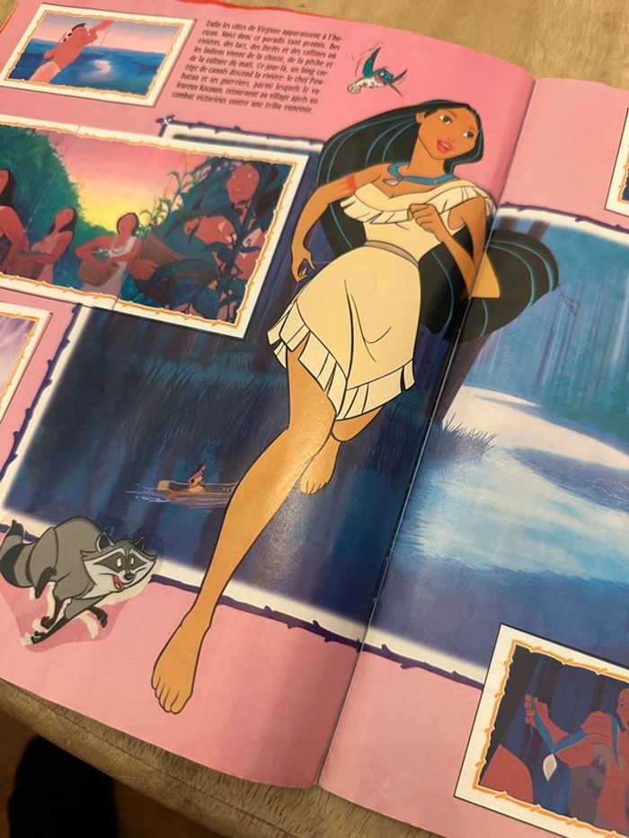 Walt Disney Pocahontas - Album Panini complet avec poster stickers livre autocollants - photo numéro 3