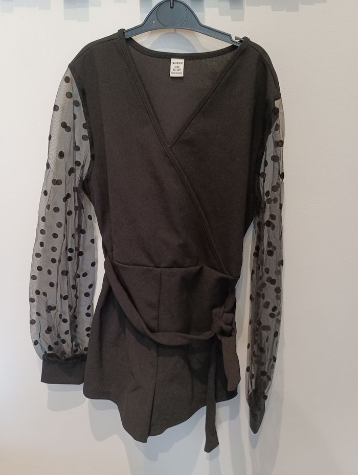 Combi-short manches longues
