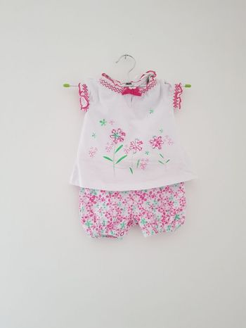 Barboteuse fille 1 mois