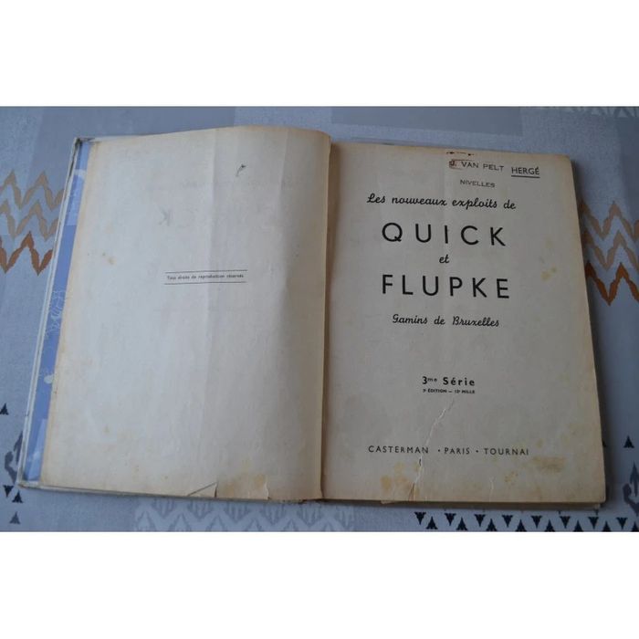 Quick et Flupke gamins de Bruxelles 3e série A18 1942 - photo numéro 6