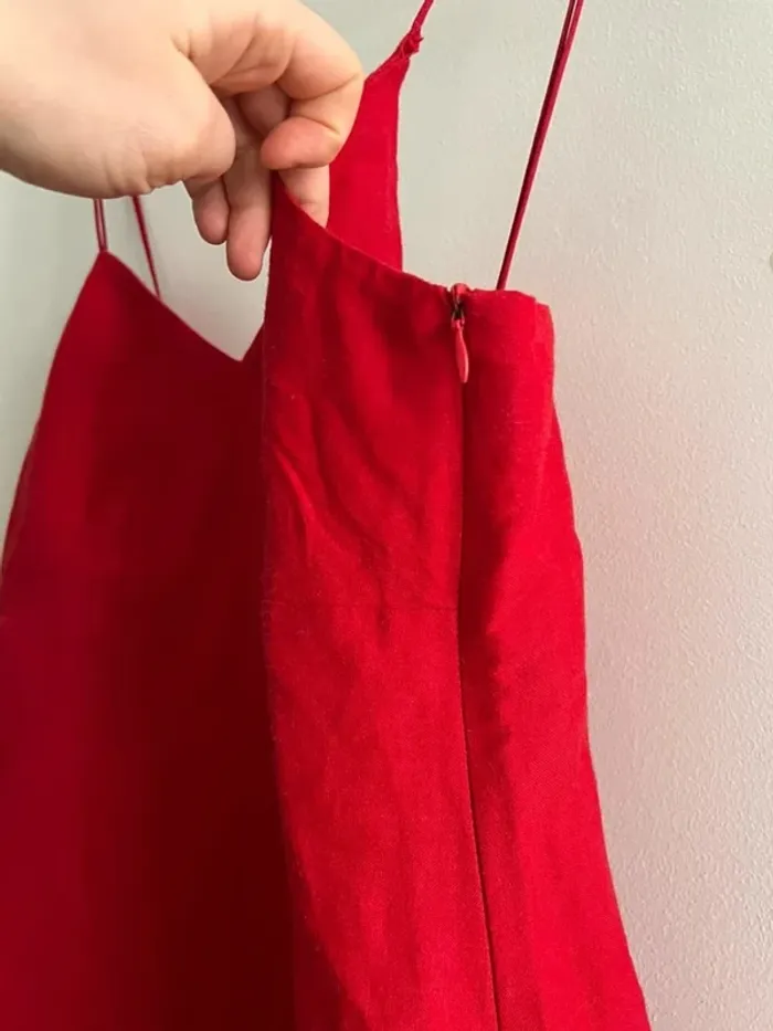 Robe rouge Camaïeu - photo numéro 4