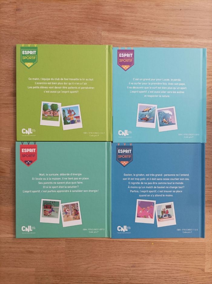 Lot de 4 livres Esprit sportif Virginie Grimaldi - photo numéro 2