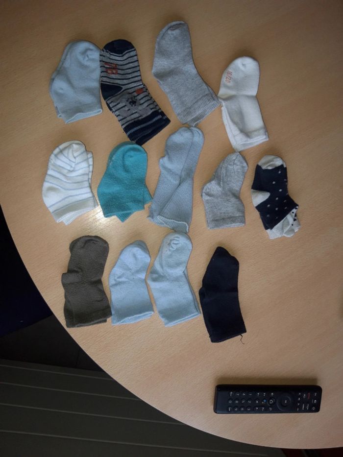 Lot de 13 paires de chaussettes