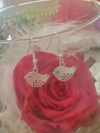 boucles d'oreilles oiseaux