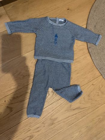Superbe ensemble boutchou 6mois Phare marin - esprit breton