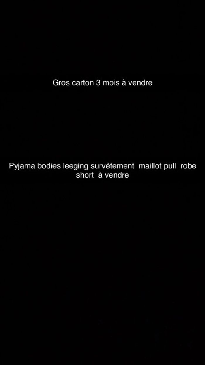 Gros lot 3 mois