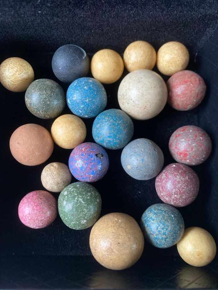 22 billes anciennes vintage - photo numéro 3