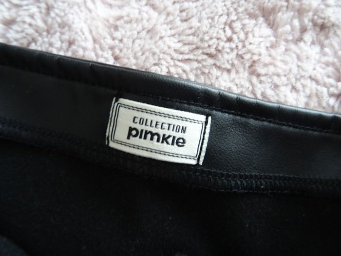 Robe en simili cuir noir PIMKIE taille 36 - photo numéro 4