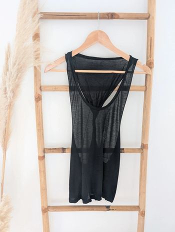 Débardeur léger transparent avec enroulement dans le dos Gstar