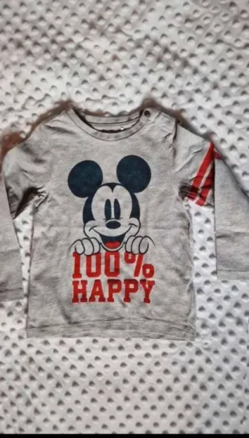 T-shirt  manches longues  mickey