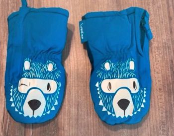 Combinaison de ski bébé et moufles 