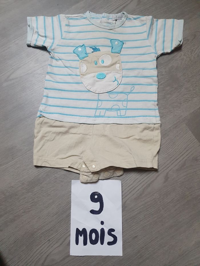 Barboteuse grenouillère 9mois garçon