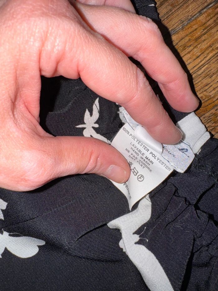 Pantalon fluide Agnès B Taille 1 Taille élastique - photo numéro 6