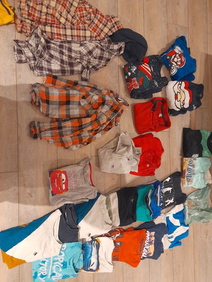 Lot vêtements garçons 8 ans