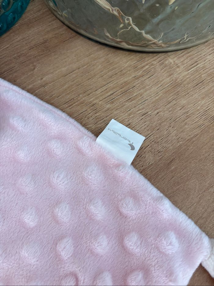 Doudou ours bonnet rose très bon état - photo numéro 4