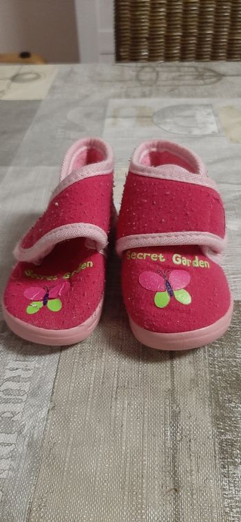 Chaussons secret garden 